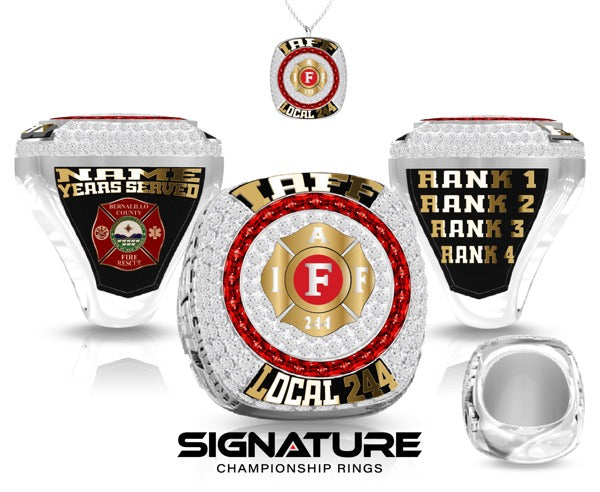 IAFF Local 244 Bernalillo County Fire & Rescue Retirement Championship Ring