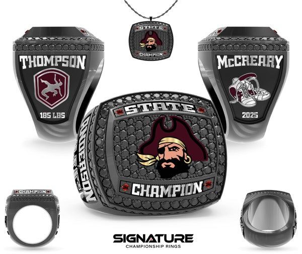 McCreary High School Wrestling - Women's 2025 Championship Ring