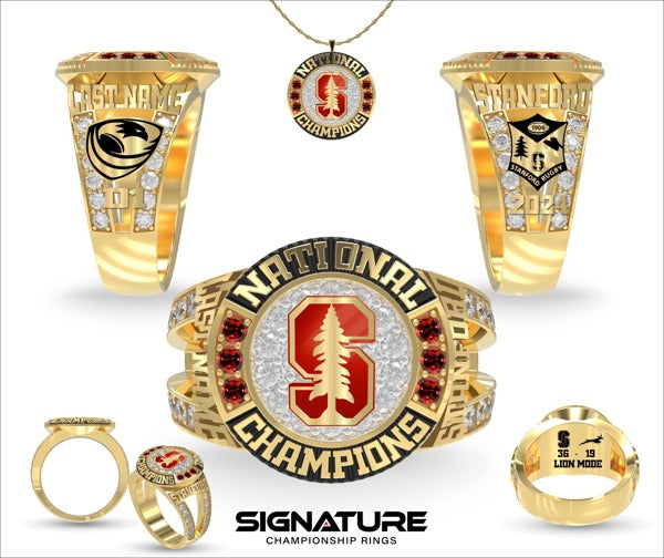 Stanford University Rugby - Women's 2024 Championship Ring