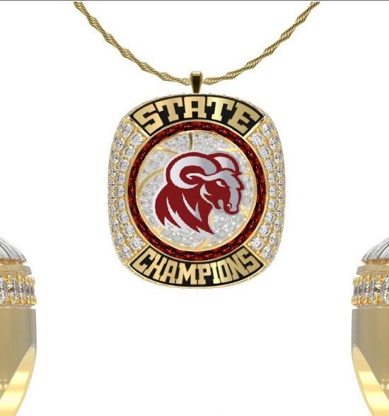 Merino High School Basketball -Women's 2024 Pendant