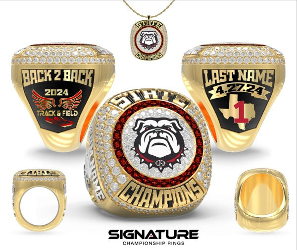 Methodist Children's Home Charter School Track &amp; Field -Men's 2024 Championship Ring