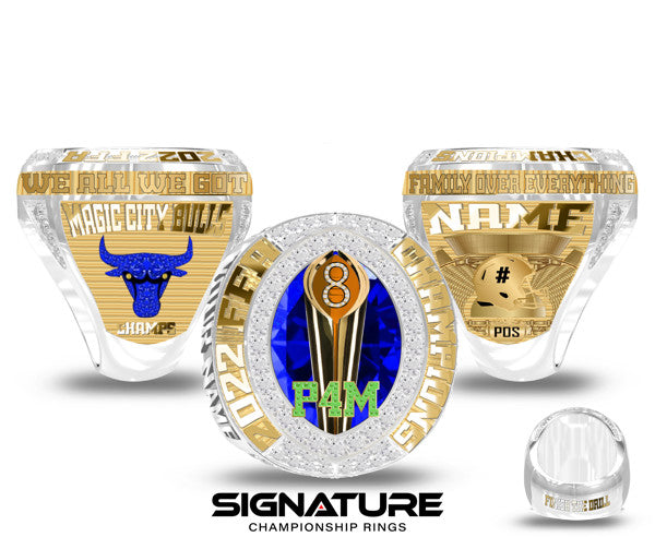 Miami Magic City Bulls Championship Ring