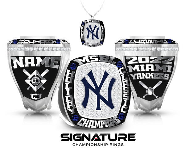 Miami Yankees Baseball Championship Ring