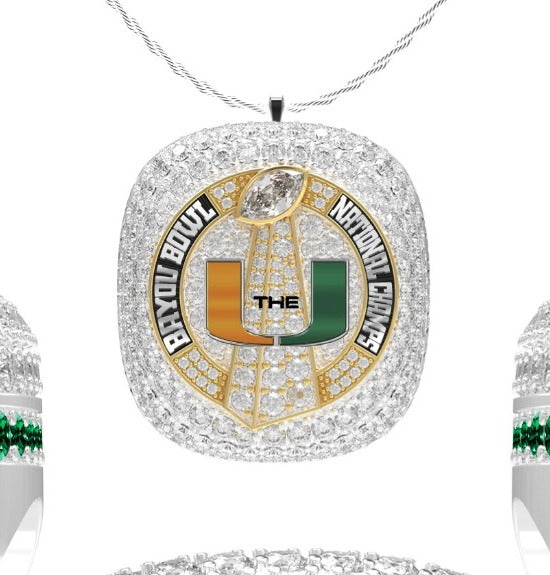 Michigan Hurricanes Football 2024 Pendant