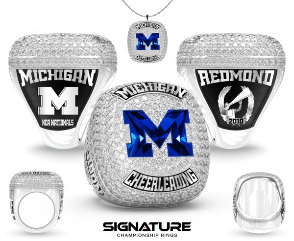 Michigan State High School Cheer 2010 Championship Ring