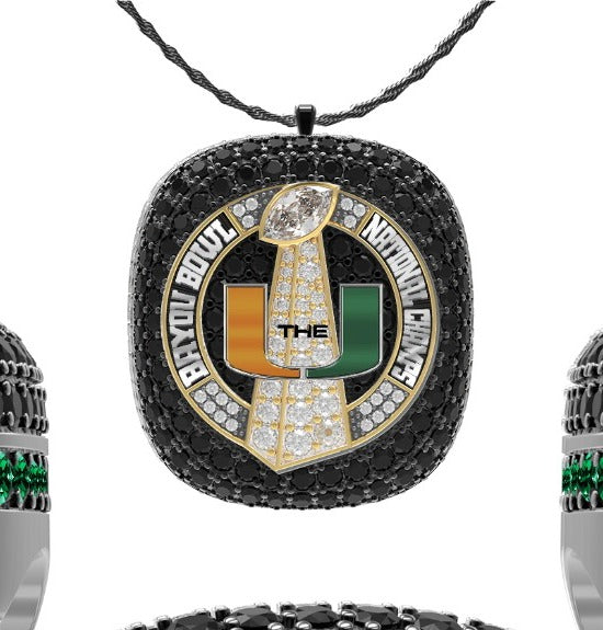 Michigan Hurricanes Football 2024 Pendant