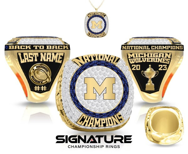 University of Michigan Rugby - Women's 2023 Championship Ring