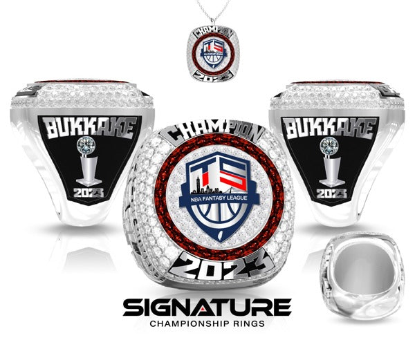 Meng Hsuan Hsieh 2023 NBA Fantasy Championship Ring