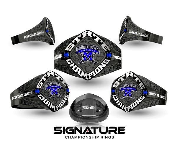 Middletown High School Soccer -Women's 2024 Fashion Ring