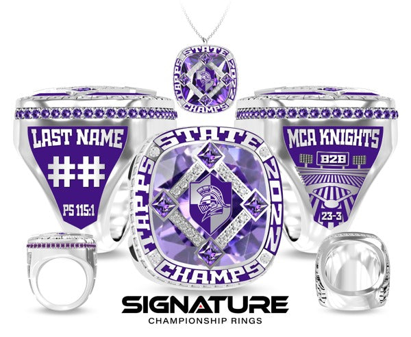 Midland Classical Academy Baseball 2022 Championship Ring