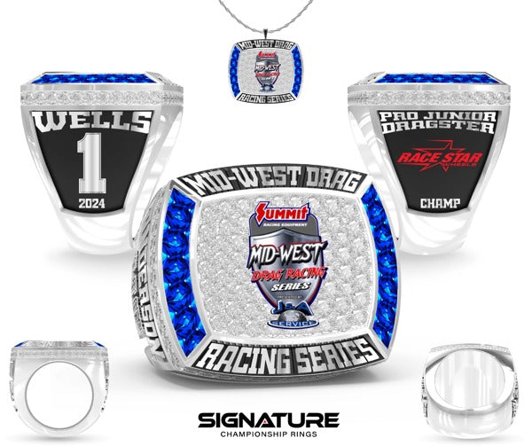 Midwest Drag Other 2024 Pro Junior Dragster Championship Ring