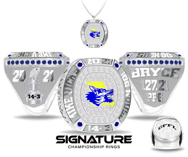 Mike Vick's Dog House Championship Ring