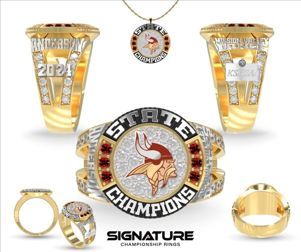 Mission Valley Senior High School Dance 2024 Fashion Ring