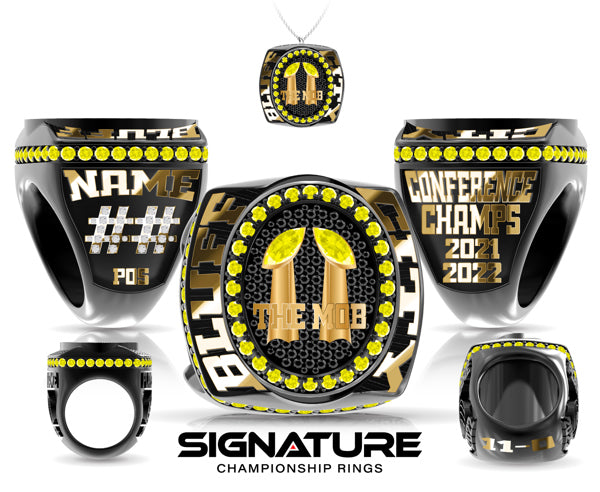 Mississippi Brawlers Semi-Pro Conference Championship Ring