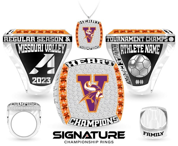 Missouri Valley College Soccer -Men's 2023 Championship Ring