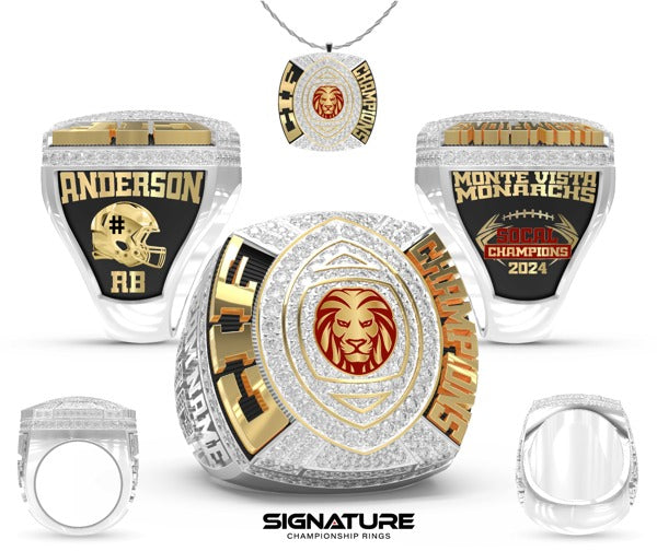 Monte Vista High School  Football 2024 Championship Ring