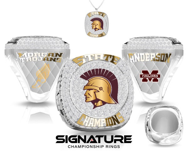 Morgan High School Track &amp; Field -Men's 2023 Championship Ring