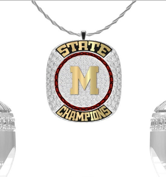 Morgan High School Track & Field -Men's 2024 Pendant