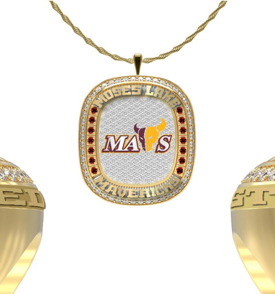 Moses Lake High School Cheer 2025 Pendant