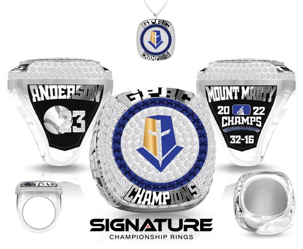 Mount Marty University Championship Ring