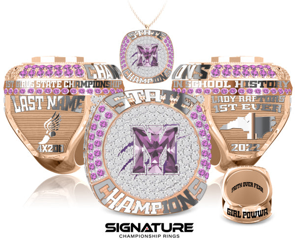 Mountain Island Charter High School Championship Ring - Girls