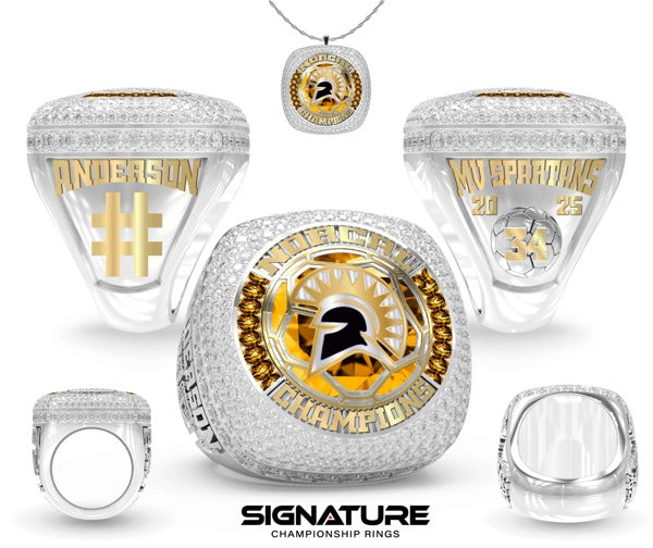 Mountain View High School Soccer -Men's 2025 Championship Ring