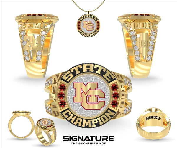 Mt Carmel High School Golf -Women's 2024 Fashion Ring
