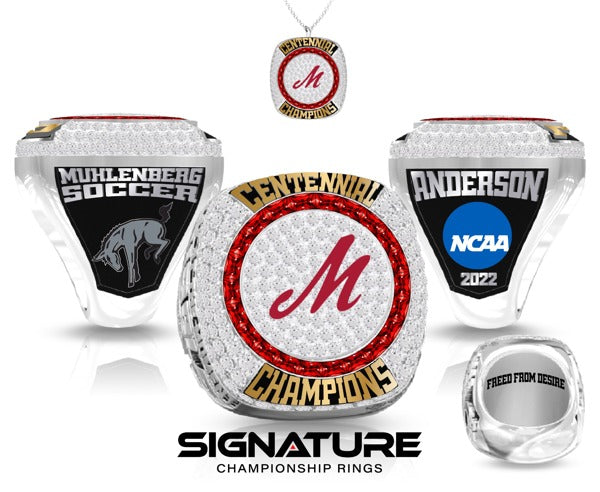 Muhlenberg College Soccer -Men's 2023 Championship Ring