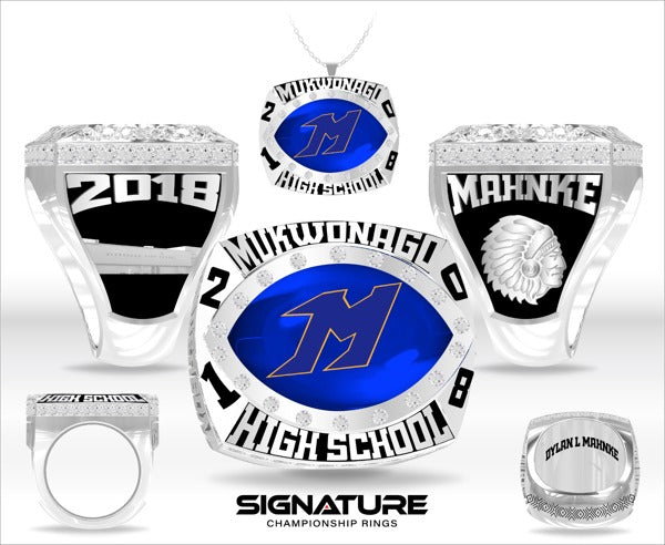 Mukwongo Cheer 2018 Championship Ring