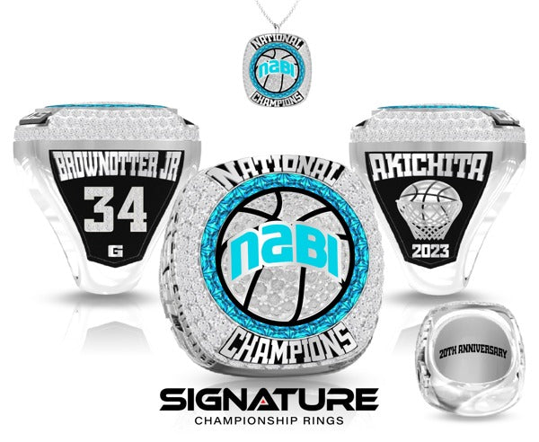 Native American Basketball Invitational  Basketball -Men's 2023 Championship Ring