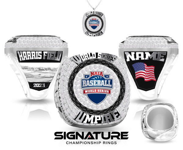 NAIA World Series 2023 Umpire Championship Ring #2