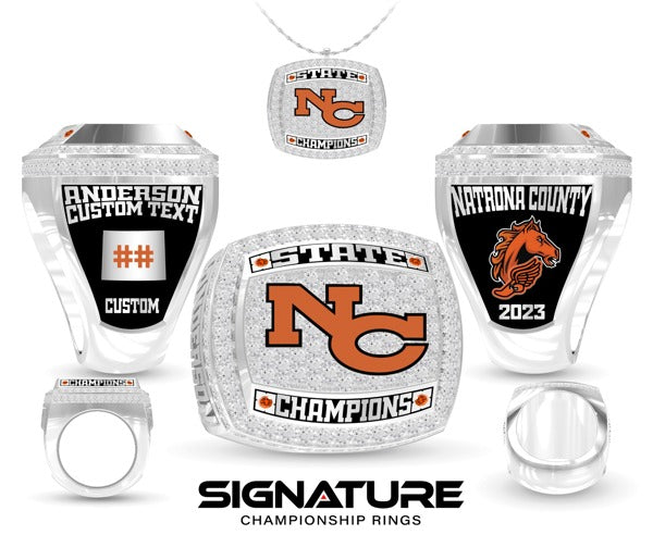 Natrona County High School Indoor/Outdoor Track 2023 Championship Ring