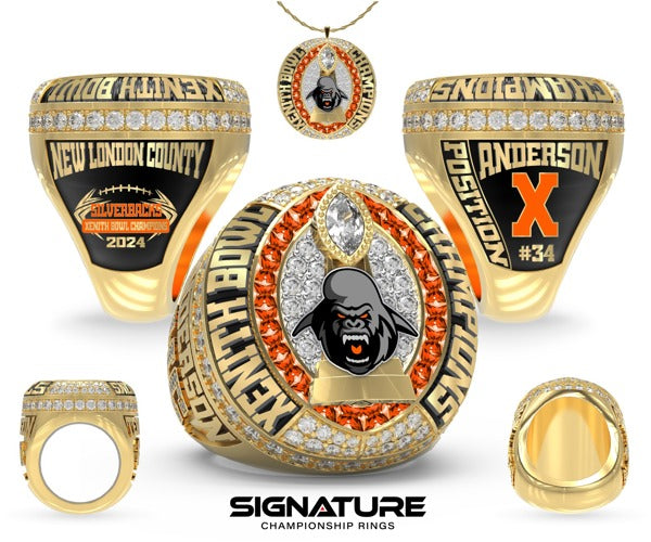 NLC Silverbacks Football Football 2024 Championship Ring