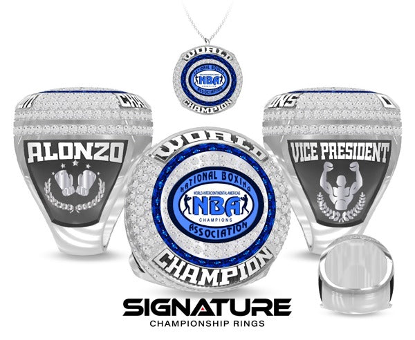National Boxing Association Vargas 2024 Championship Ring