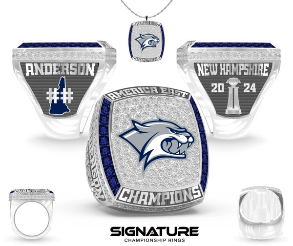 University of New Hampshire Volleyball -Women's 2024 Championship Ring