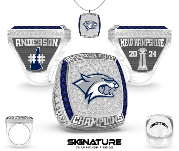 University of New Hampshire Volleyball -Women's 2024 Championship Ring