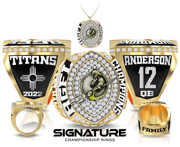 New Mexico Titans Championship Ring