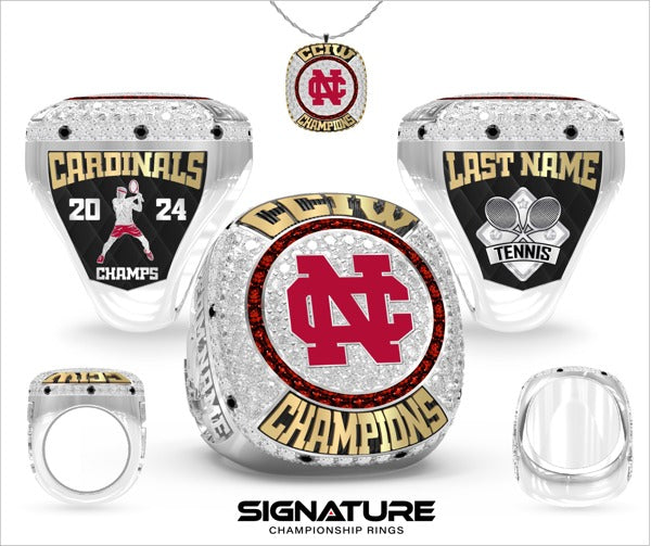North Central College Tennis -Men's 2024 Championship Ring