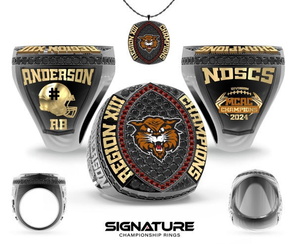 North Dakota State College of Science Football 2024 Championship Ring