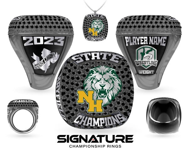 North Hunterdon High School Wrestling 2023 Championship Ring