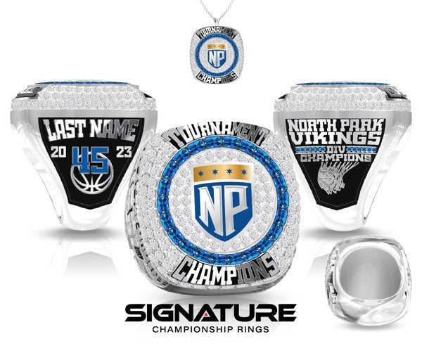 North Park University Basketball -Men's 2023 Championship Ring