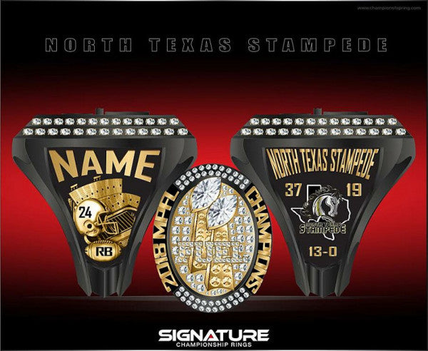 North Texas Stampede Championship Ring