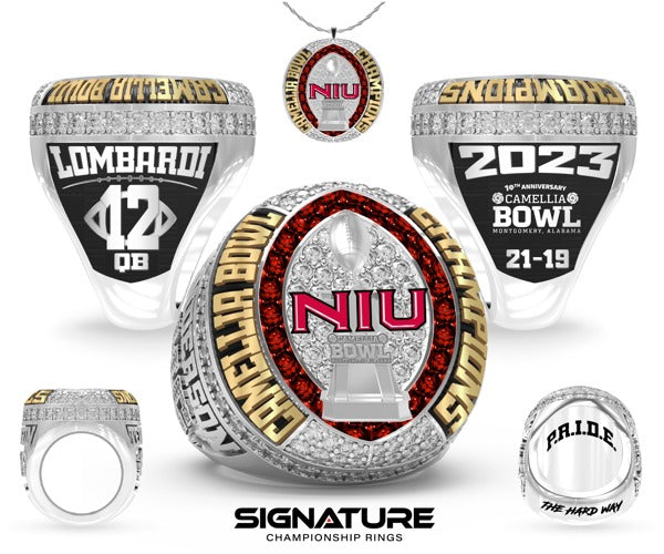 Northern Illinois University Football 2023 Championship Ring