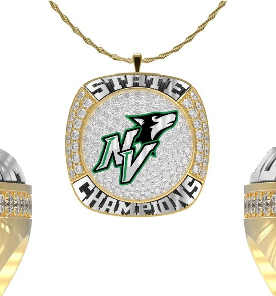Northern Valley High School Cheer 2024 Pendant