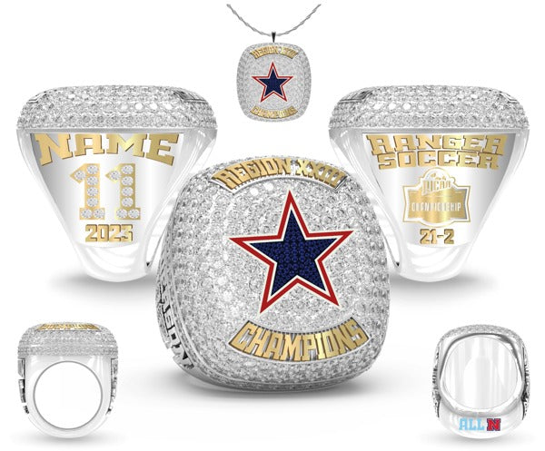Northwest Mississippi Community College OSR Soccer -Women's 2023 Championship Ring