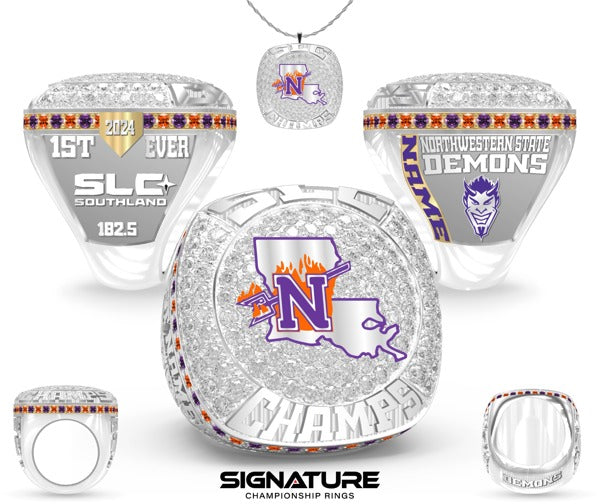 Northwestern State University Track &amp; Field -Women's 2024 Championship Ring