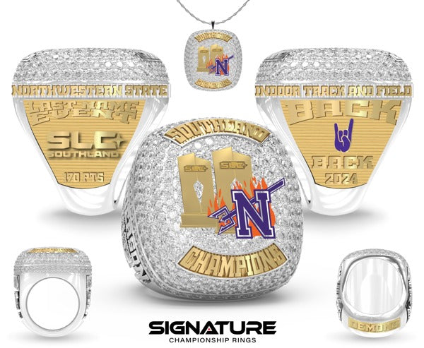 Northwestern State University Track &amp; Field -Women's 2024 Championship Ring