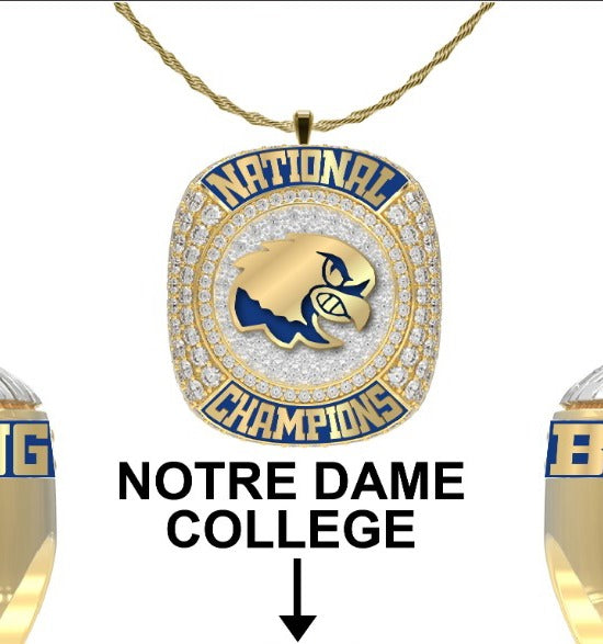 Notre Dame College Rugby - Men's 2023 Pendant