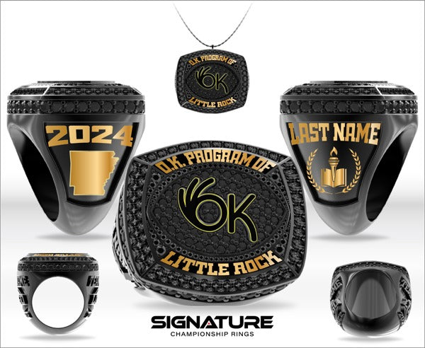 OK Program of Little Rock 2024 Championship Ring