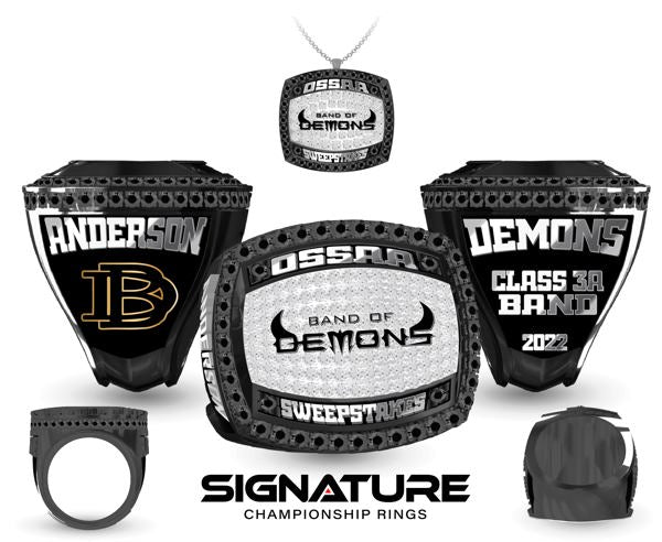 OSSAA Sweepstakes Championship Ring